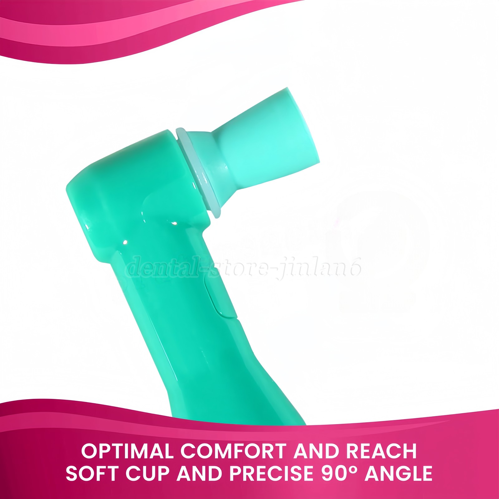 100 Dental Prophy Angles Soft Cup, Disposable & Latex Free, Premium Quality