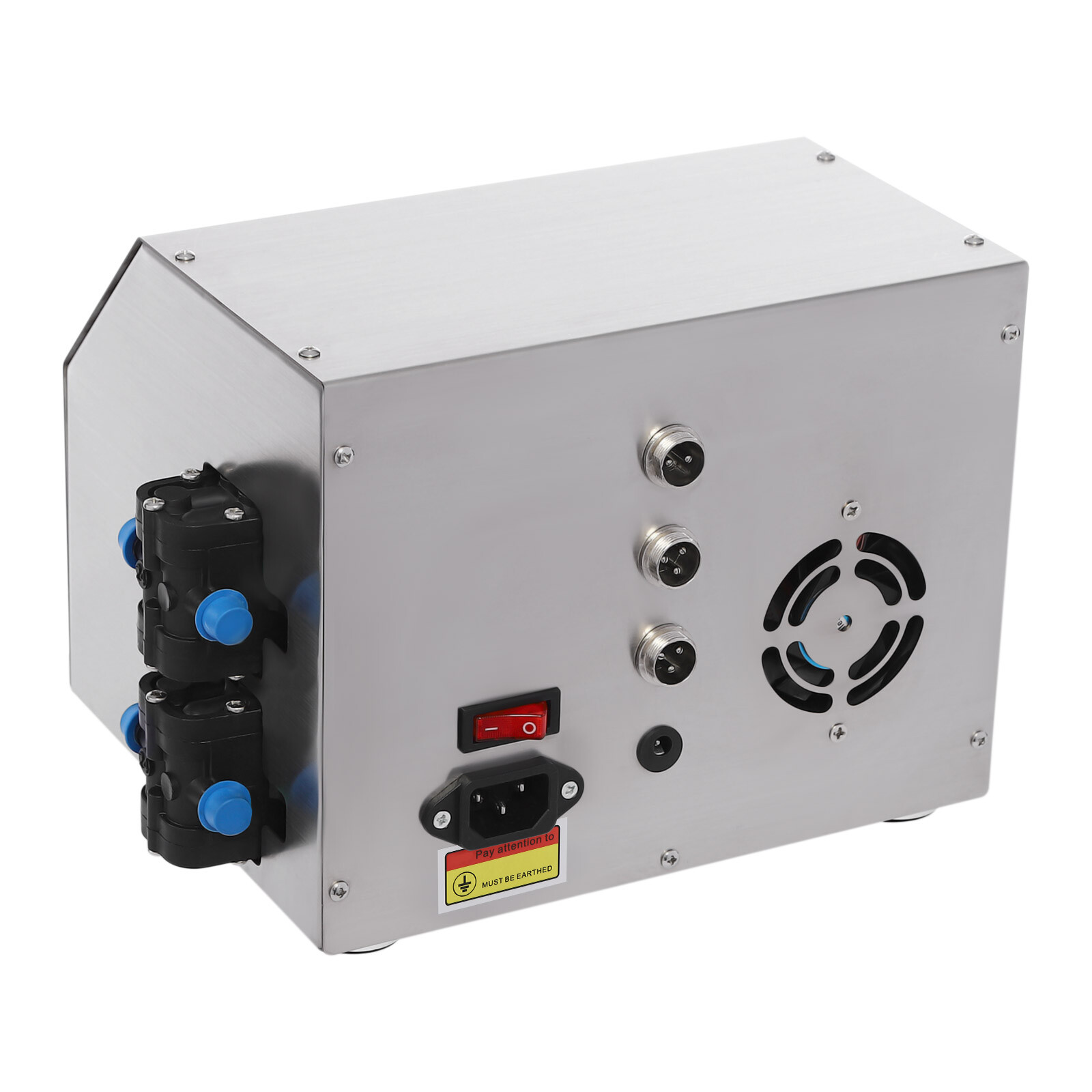 4-Head Automatic Diaphragm Pump Filling Machine 10-500ml Tabletop AC 110V
