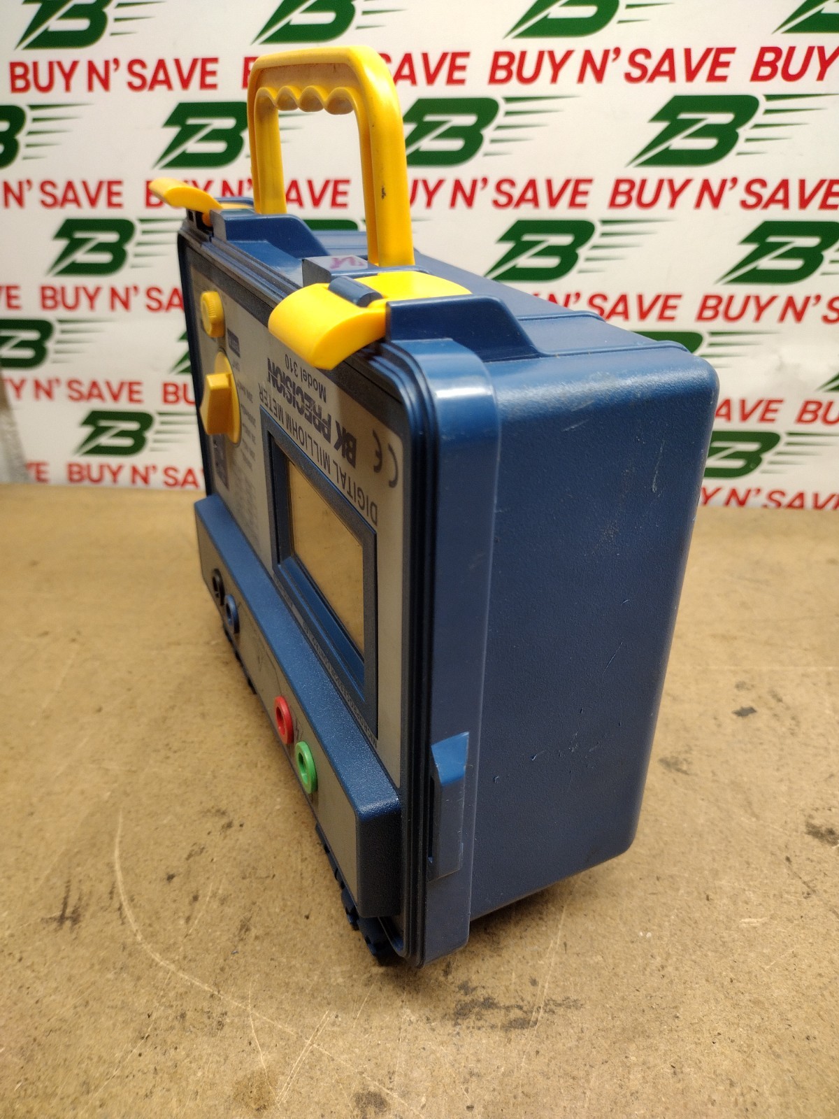 B&K PRECISION 310 Digital Milli-Ohm Meter -No Top Closure/Lid, No Cables- Parts