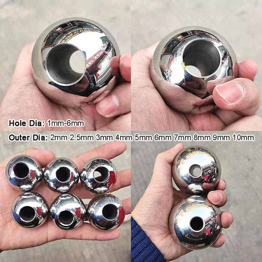 Through Hole Stainless Steel Ball Bearing 1mm-6mm Hole | 2mm-6mm Outer Diameter