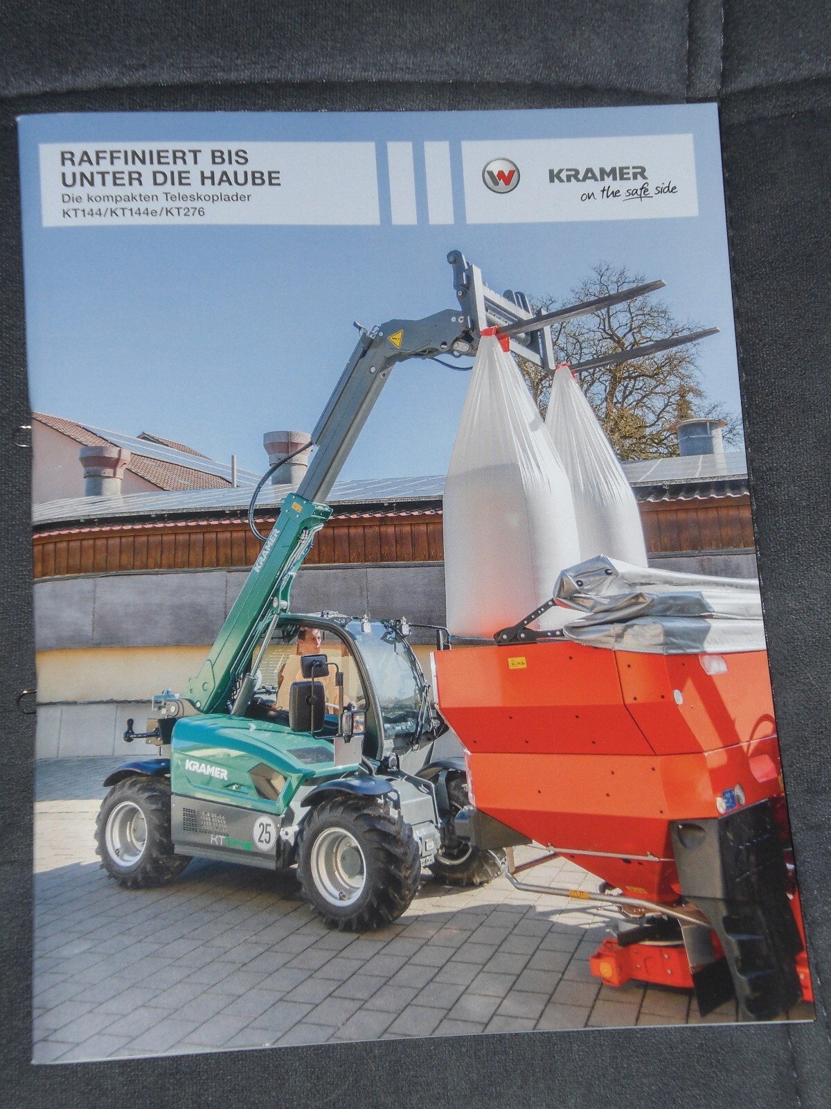 Kramer Compact Telehandler KT144,KT276 Brochure from 08/2023 (24403)