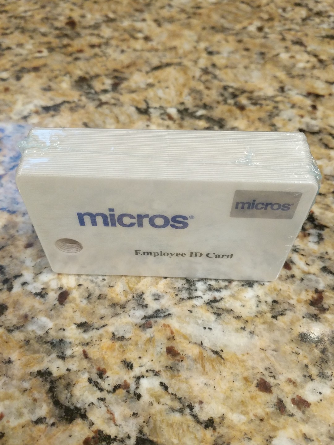 Micros Magnetic Swipe Employee ID Cards 25 per Pack ***FREE SHIPPING***