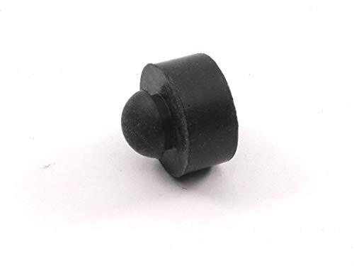 Large Rubber Push-in Ridged Stem Bumpers 1/2″ Diam – Feet – Fits 1/4″ Hole