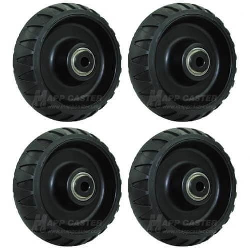 Stryker Stretcher 6″ x 2″ Replacement Wheels – Set of 4 –