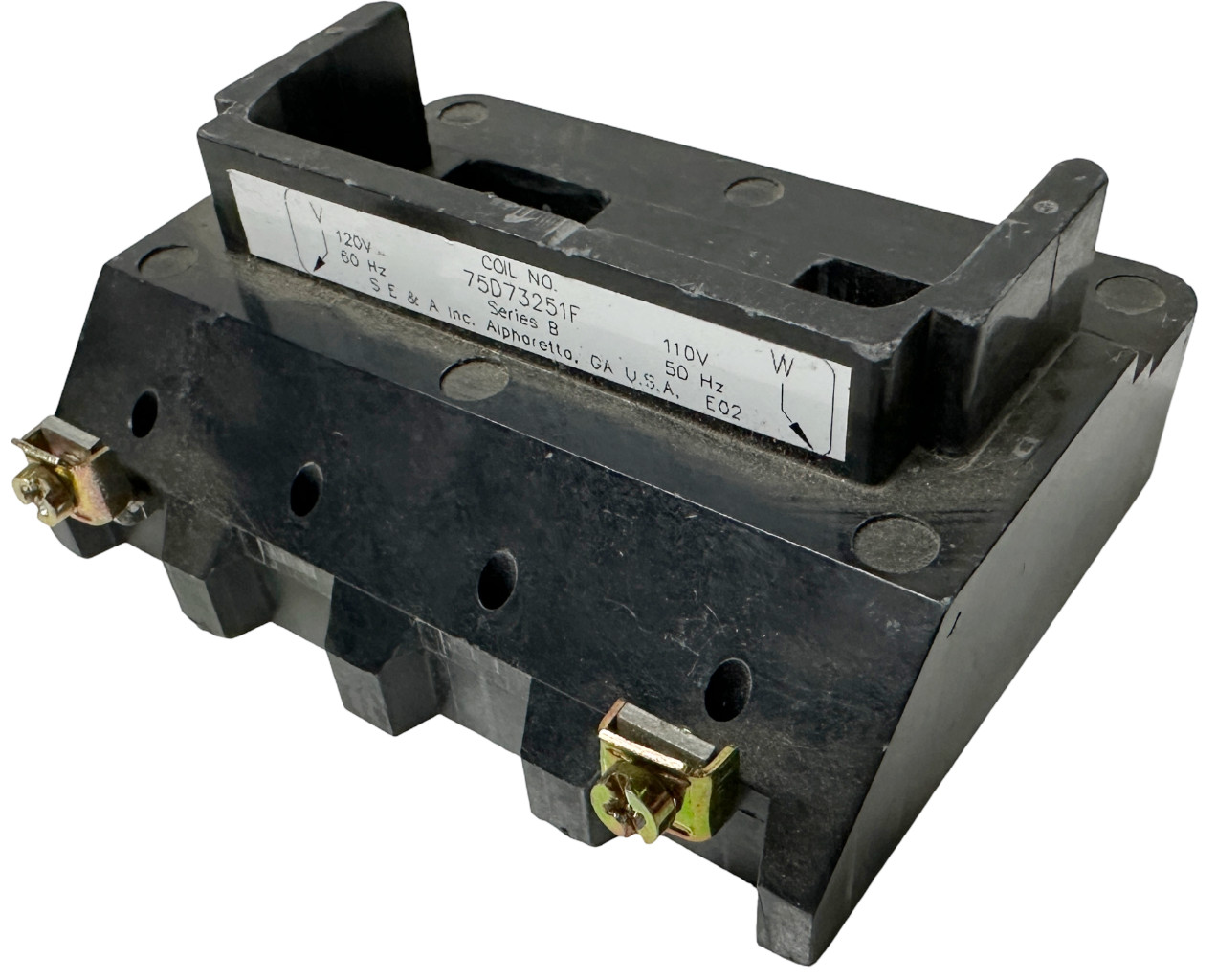 Siemens 75D73251F Contactor Coil Series B 110/120V 50/60Hz For NEMA Size 3-3-1/2