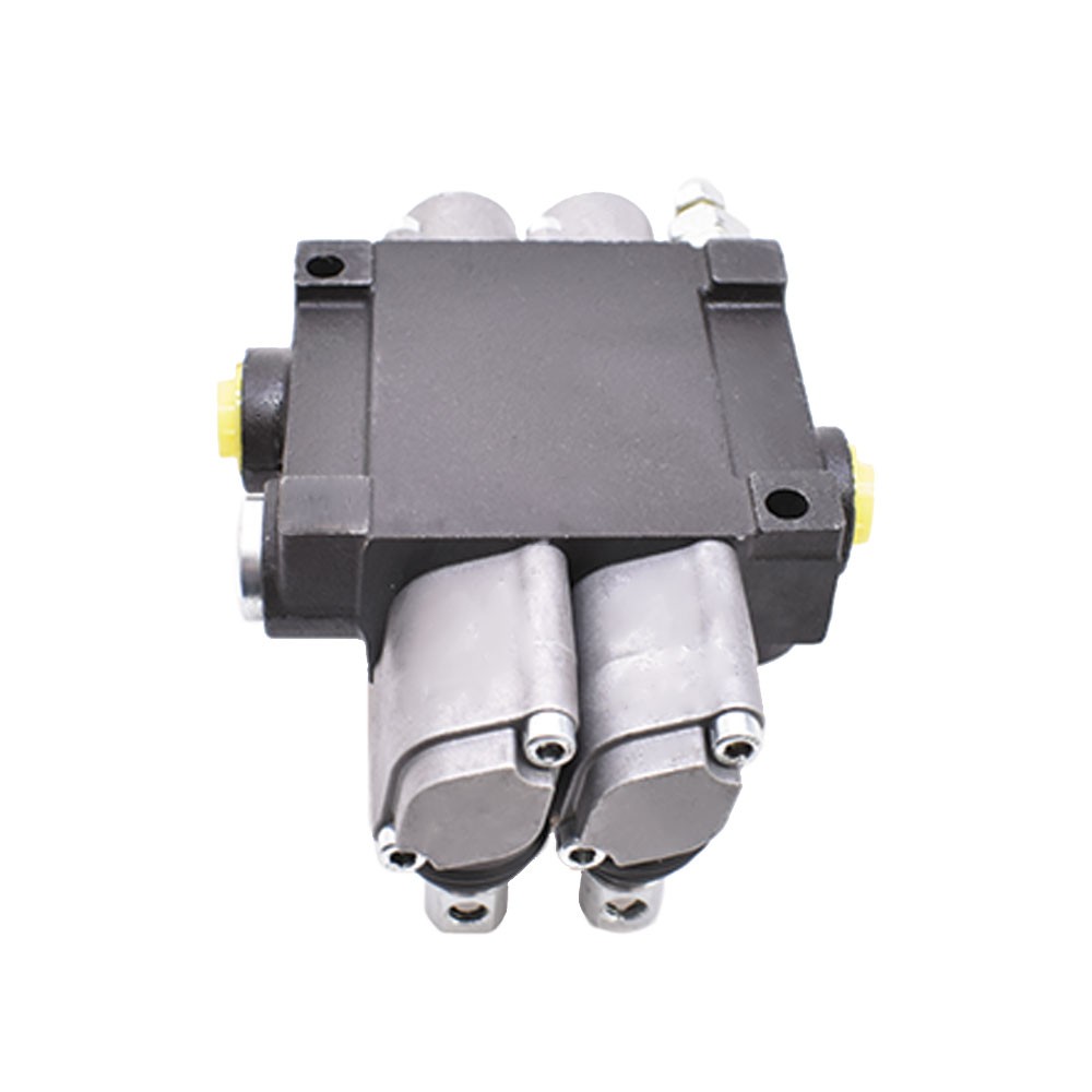 Hydraulic Control Valve Double Acting 2 Spool 3600 PSI 13 GPM SAE Ports