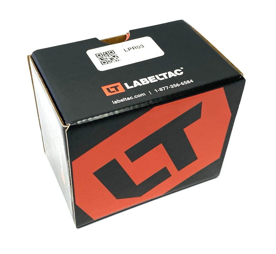 LabelTac LPR03 Pro Model Standard Print Ribbon, Black, 4.33″ x 984′ Roll