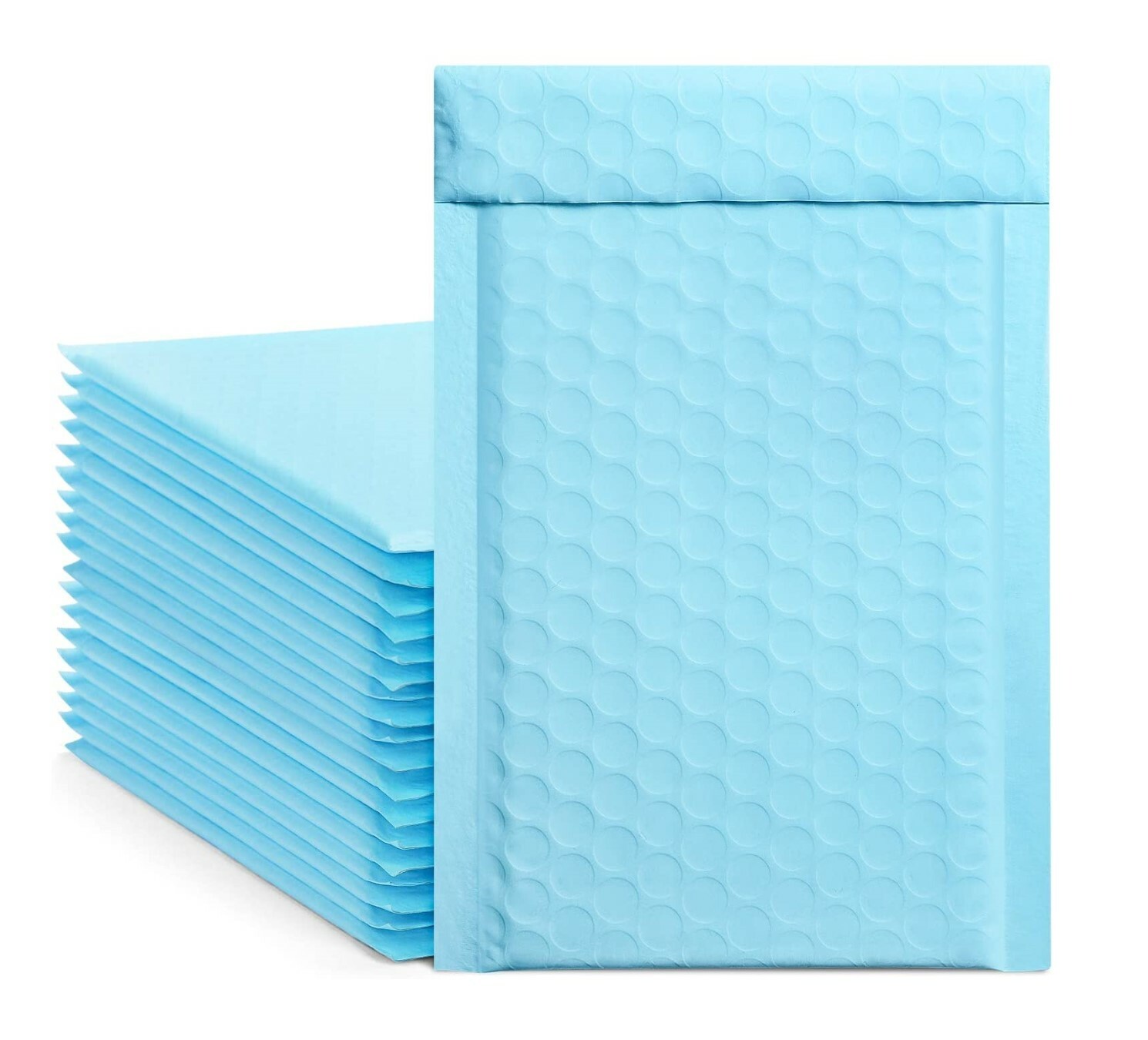 6×9» LIGHT BLUE POLY BUBBLE MAILERS COLORS HIGH QUALITY