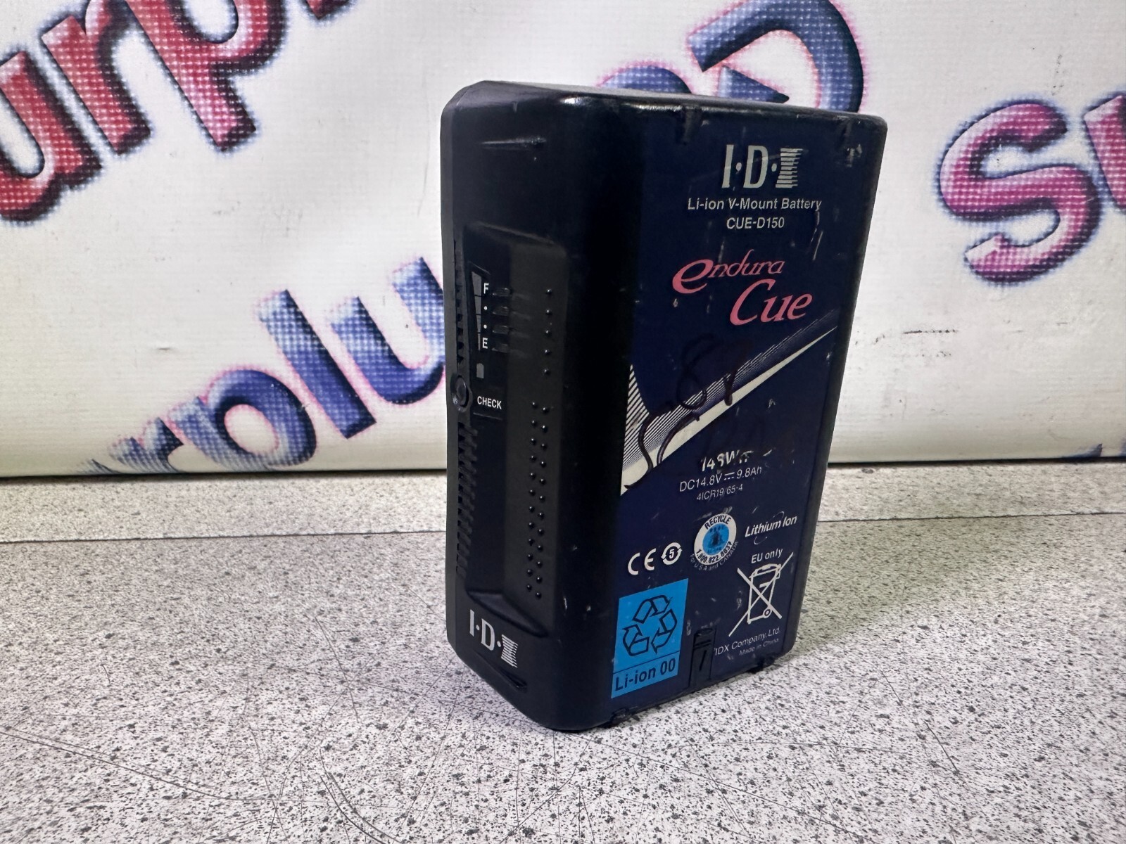 IDX Endura CUE-D150 Lithium Li-Ion V-Mount Battery