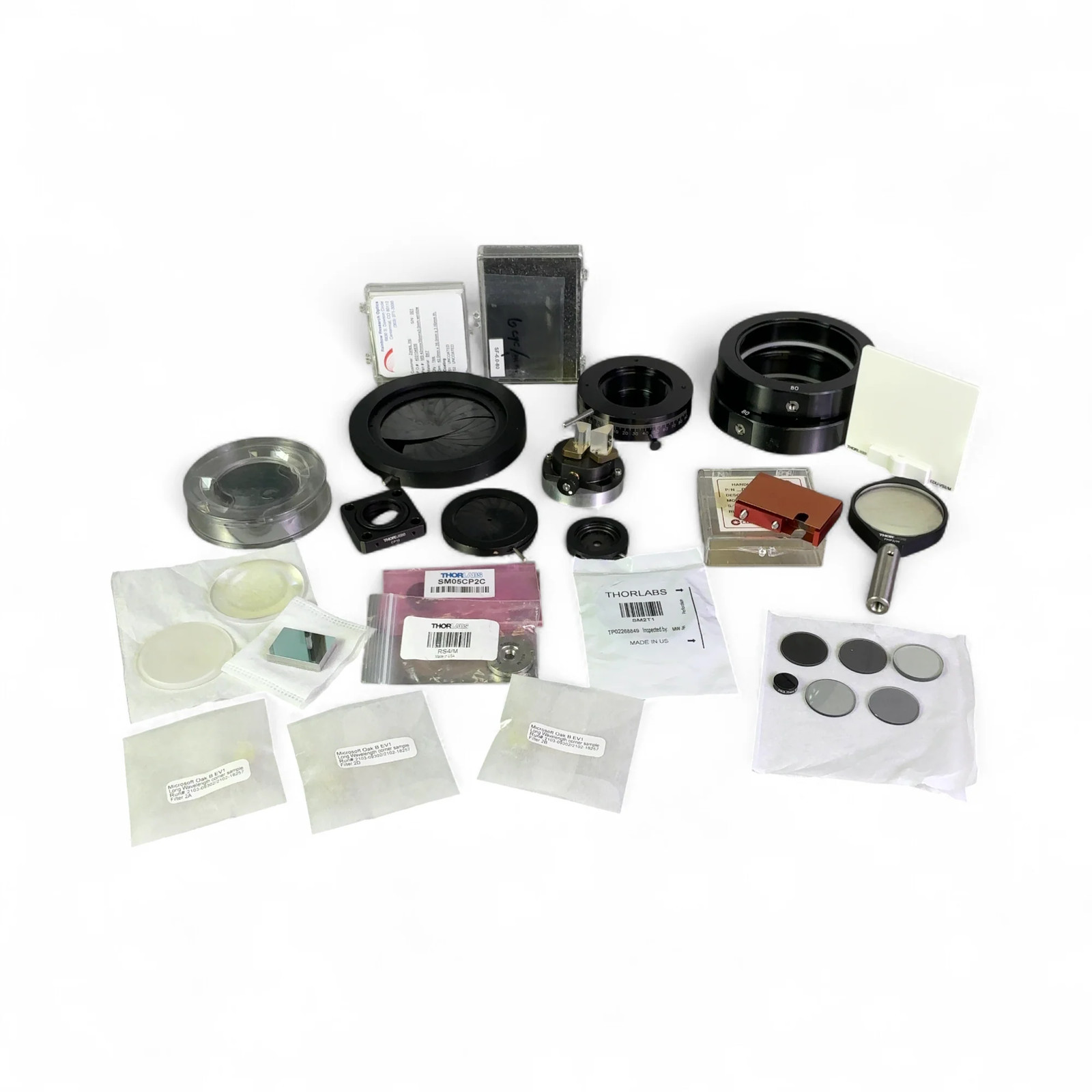 Thorlabs Rainbow Optics Coherent Lot of Various Optical Components & Accessories