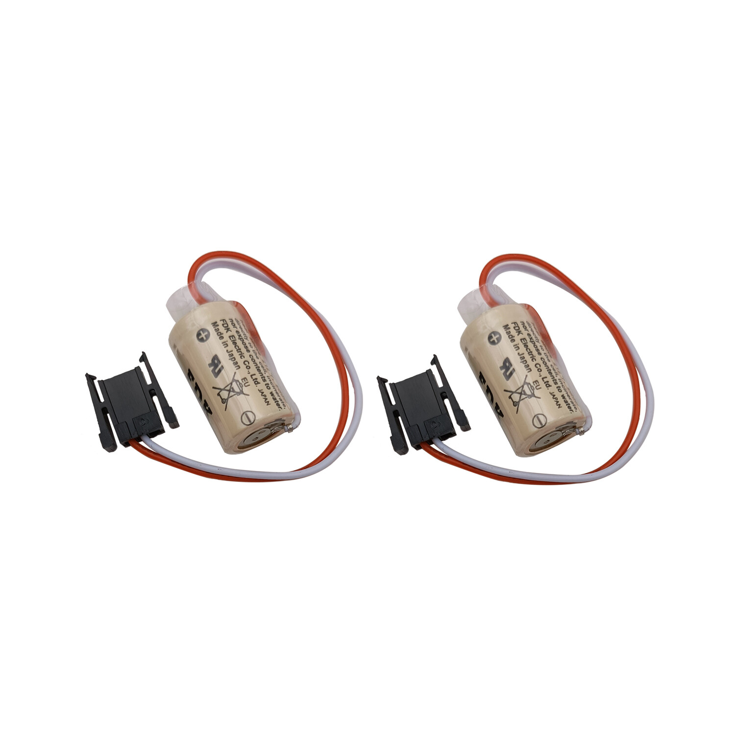 2-pk 1747-BA 1769-BA PLC Battery Replacement for Allen Bradley SLC PLC SLC500