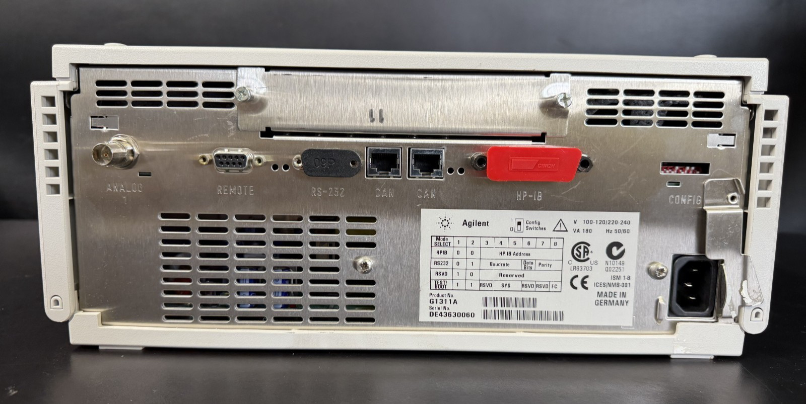 Agilent HP 1100 G1311A Quaternary Pump HPLC