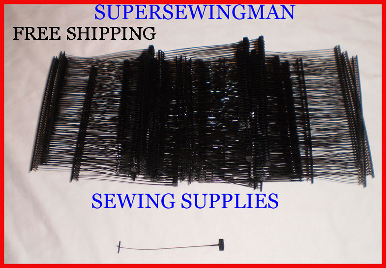 NEW 1000 PCS. BLACK STANDARD PRICE TAG TAGGING TAGGER 3″ BARBS FASTENERS