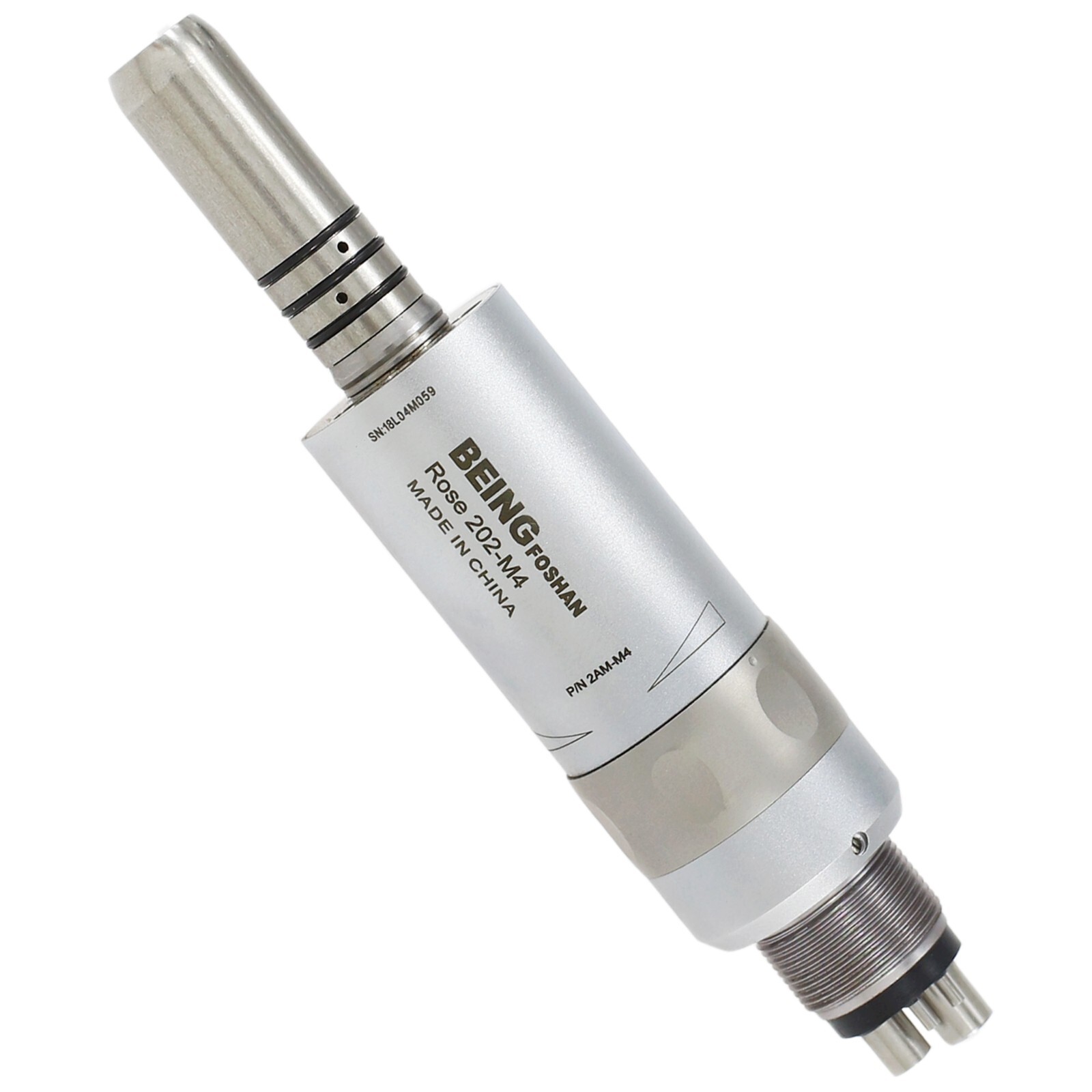 BEING Dental Slow Speed Air Motor Contra Angle Straight Handpiece 4 Hole KAVO