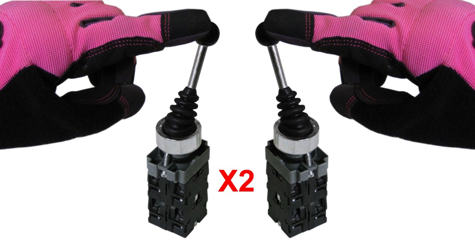 2 Position Latching/Momentary JoyStick Controller Industrial Grade – pack of 2