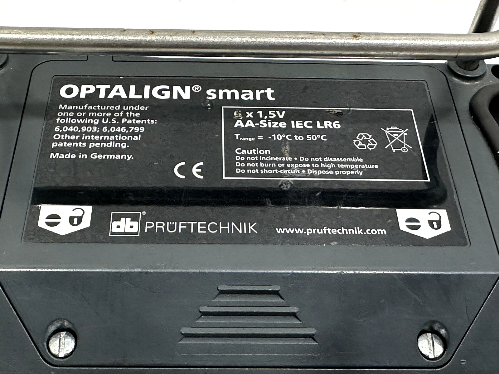 Pruftechnik Optalign Smart RS Laser Shaft Alignment Tool ALI 12.200