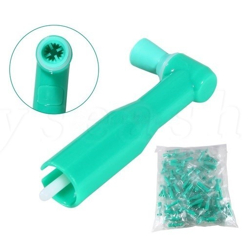 100/500/pk Top Prophy Angles Soft Firm Cups Dental Disposable Prophy Angle US