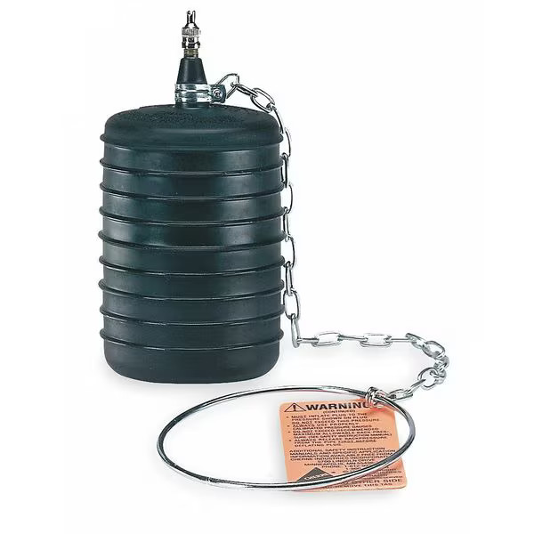 Cherne Test Ball Plug,Pneumatic,Size 6 In 270067 Cherne 270067 675115270060