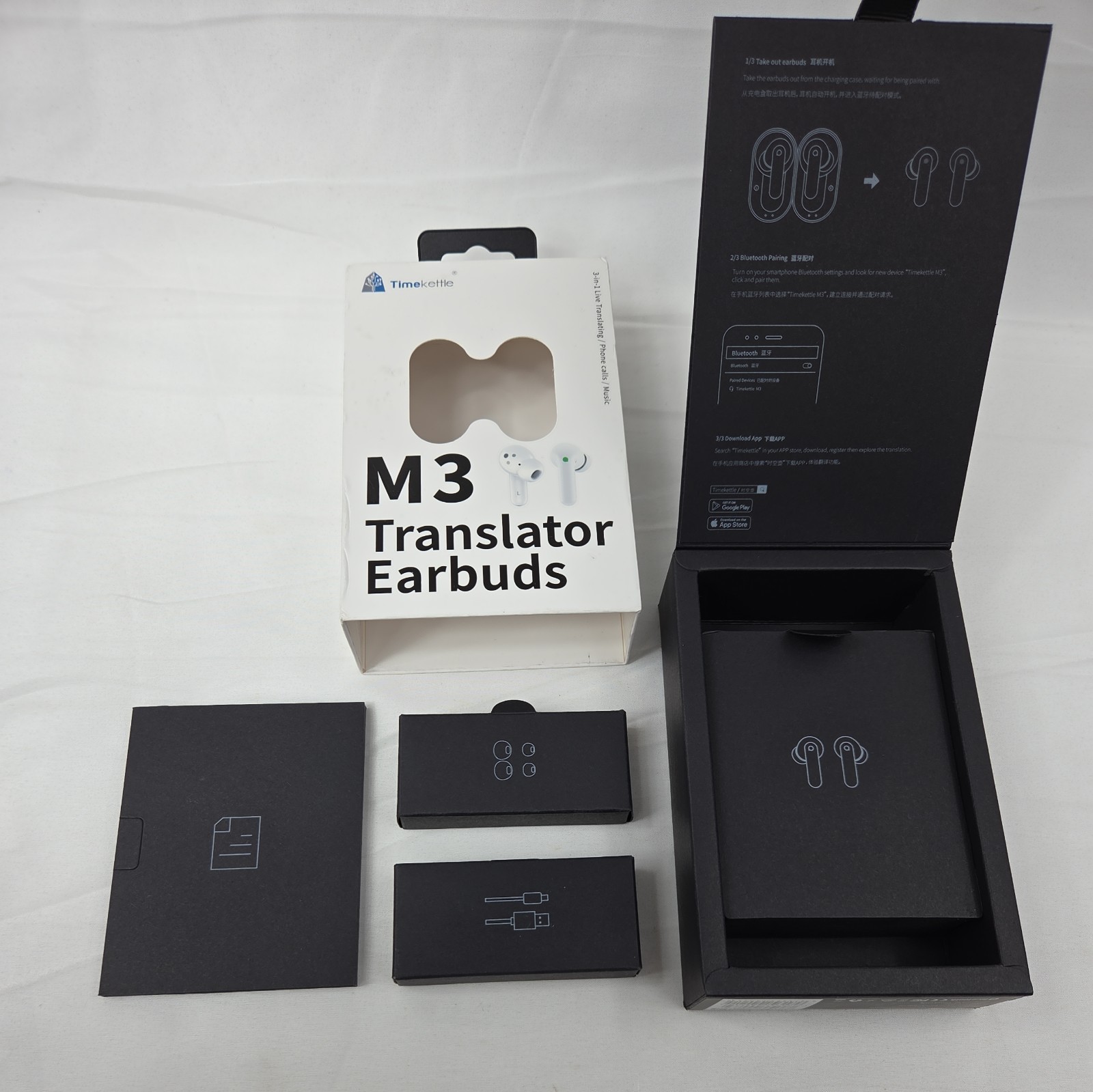 Timekettle M3 Language Translator Earbuds 40 languages