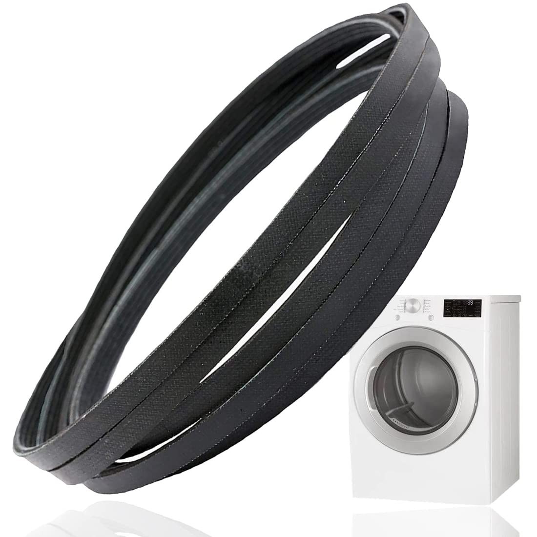 Dryer Drum Belt for Kenmore Series 92.25 inches (L) x 0.25 (W), Black