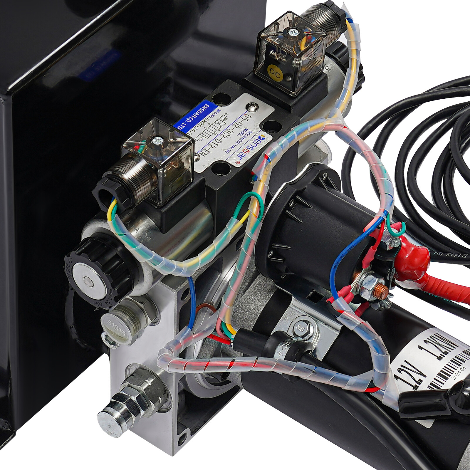 8QT Double Acting Hydraulic Pump with Wireless Remote Control – 12V DC
