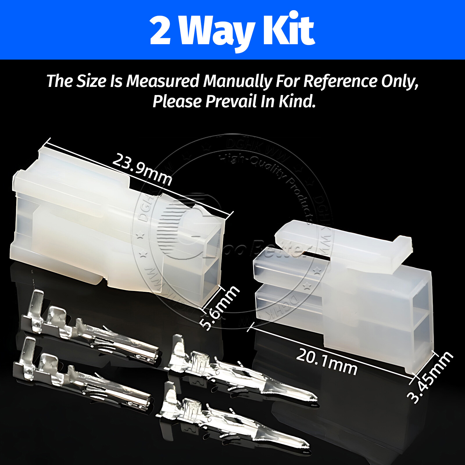 Molex 2 To 24 Pin Way 4.2mm Multi Plug Connector Sets Male + Female + Terminal