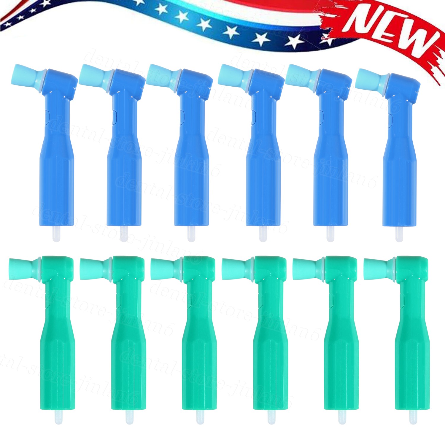Dental Prophy Angles Brushes 90° 105° Rubber Teeth Whitening Polishing Cup Angle