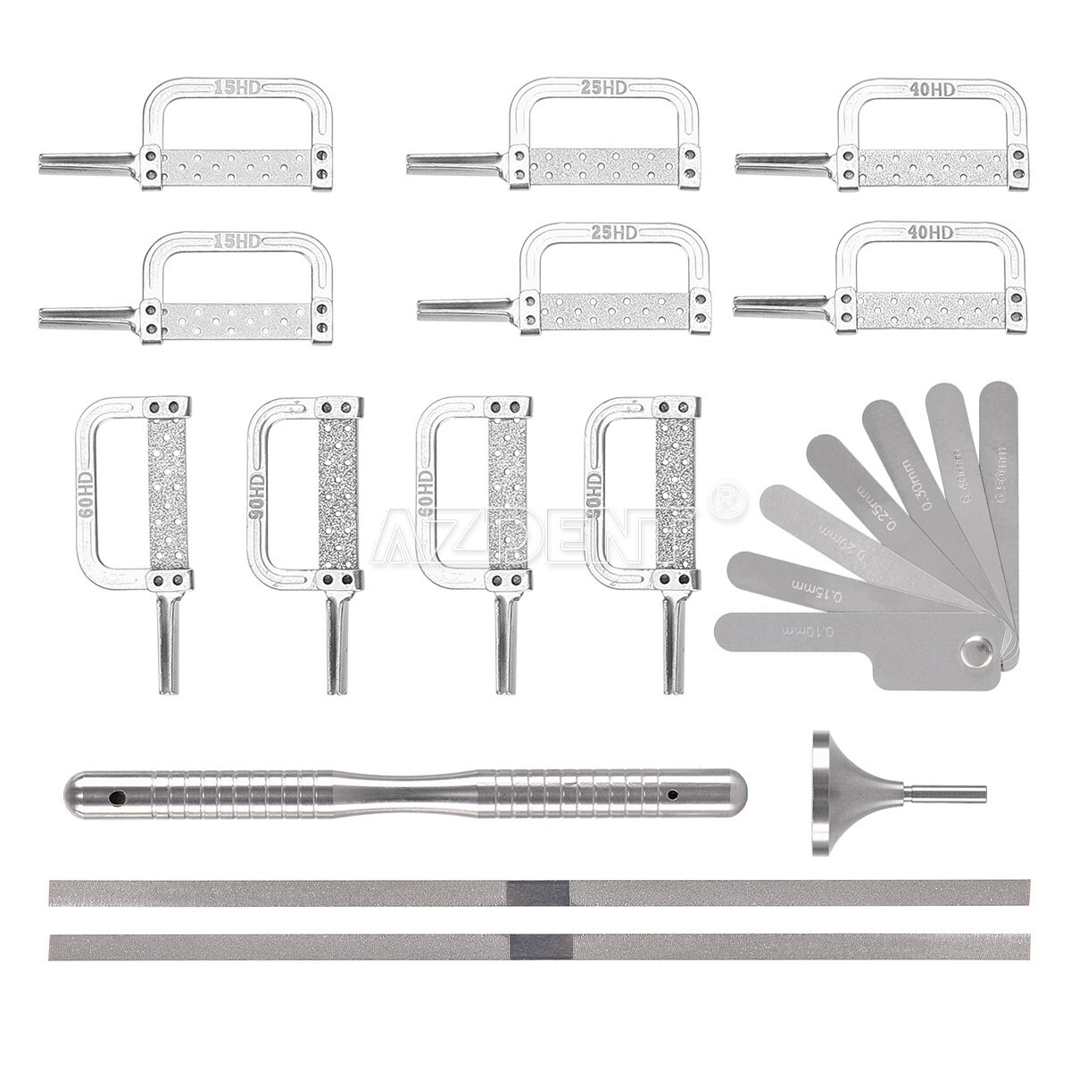 Dental 4:1 Reduction IPR Contra Angle Handpiece Interproximal Stripping Strips