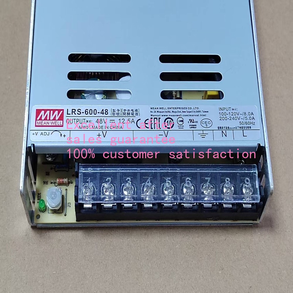 1PC NEW Meanwell LRS-600-48 600W 48V 12.5A Switching Power Supply