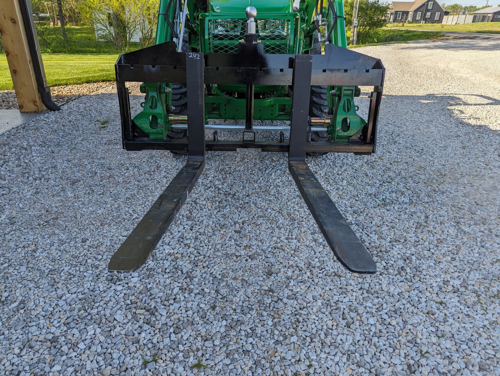GWT VersaForks 51″ Pallet Fork Frame 42″ Tines Loader Tractor Quick 3 Point
