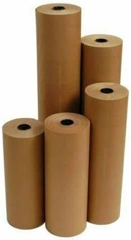 36″ 30# 1200′ Brown Kraft Paper Roll Shipping Wrapping Cushioning Void Fill