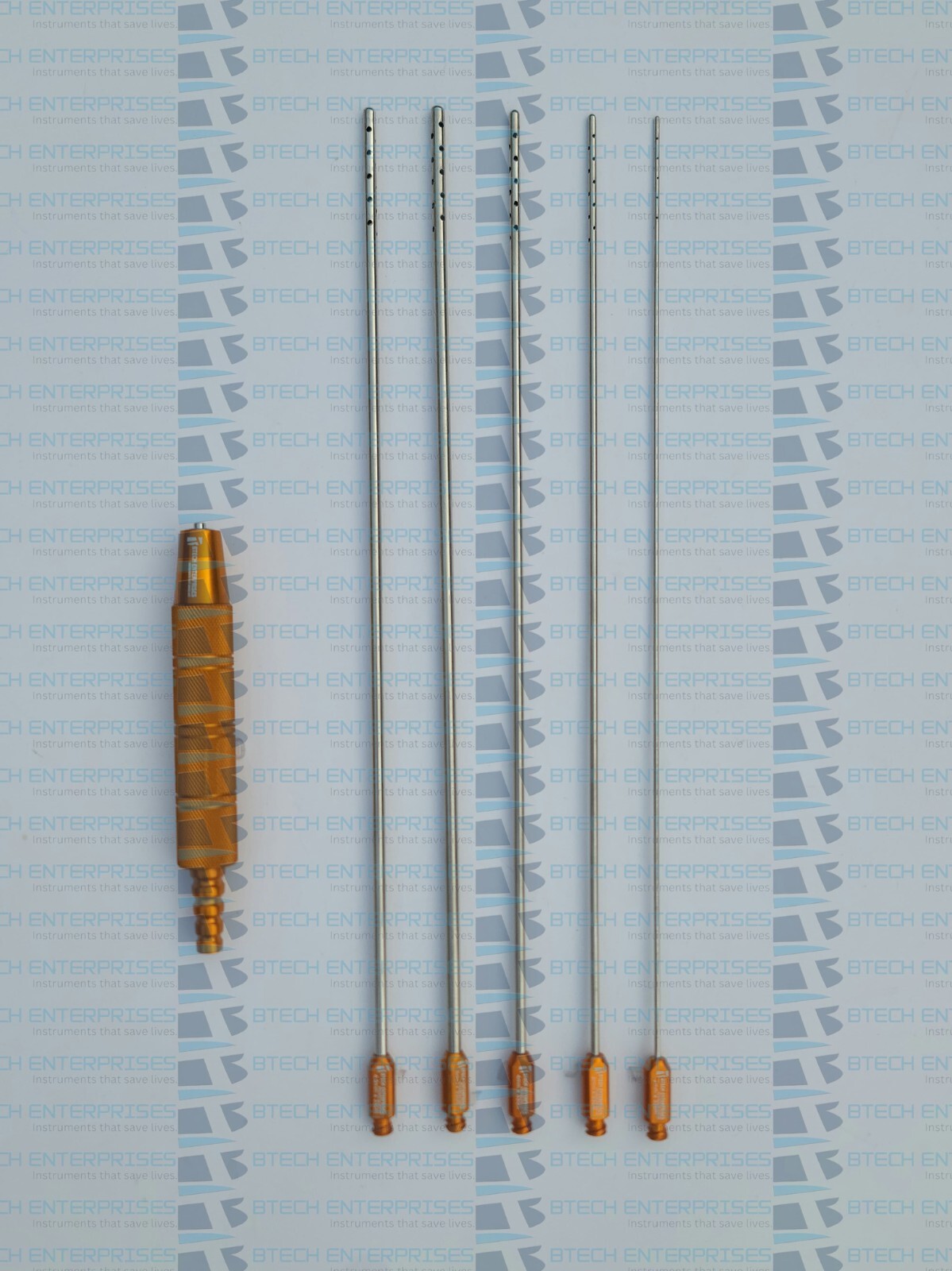 Liposuction Luer Lock Infiltration Multi Holes Cannula 2,3,4,4.5,5mm x 30cm
