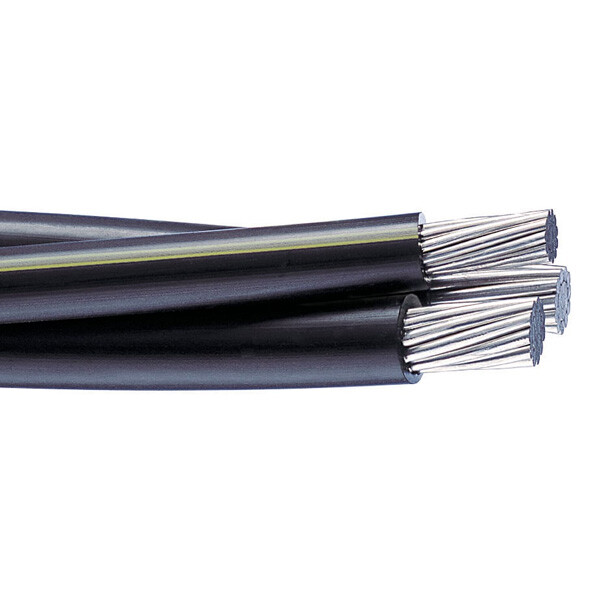 Sweetbriar 4/0-4/0-2/0 Aluminum URD Direct Burial Cable Lengths 50′ to 1000′