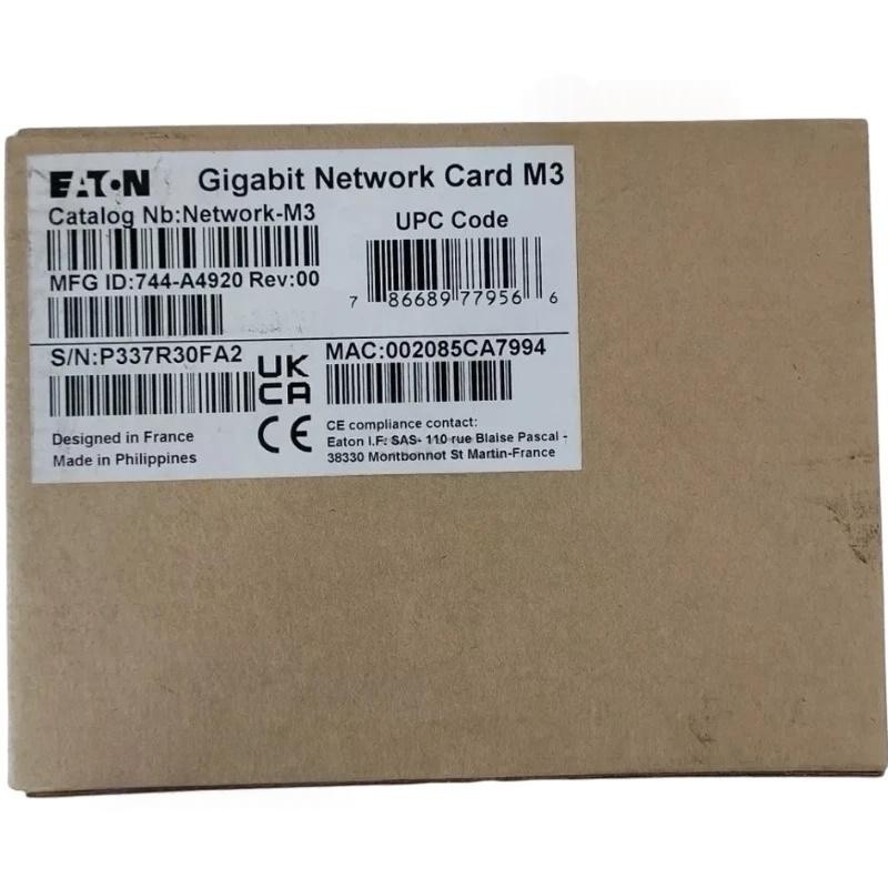 NETWORK M3 1PC NIB Eaton NETWORK-M3 PLC Module