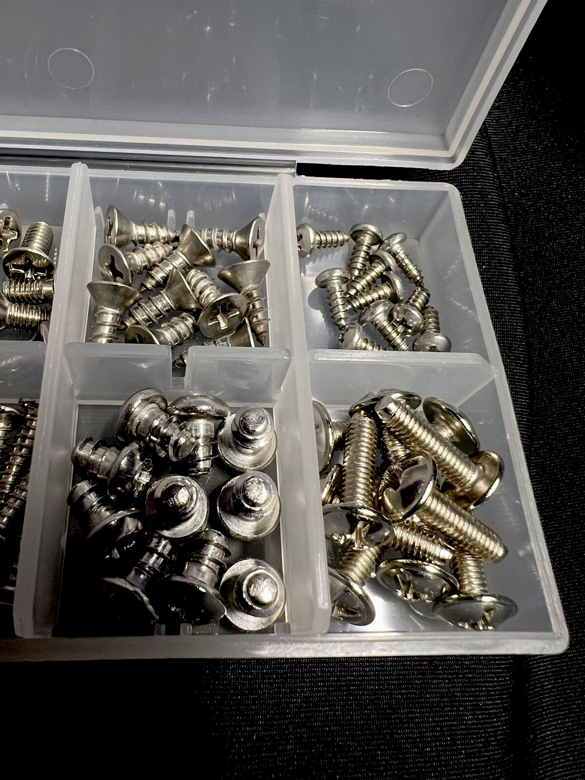 Assorted Small Stainless Steel Screws 120 PiecesHigh Quality