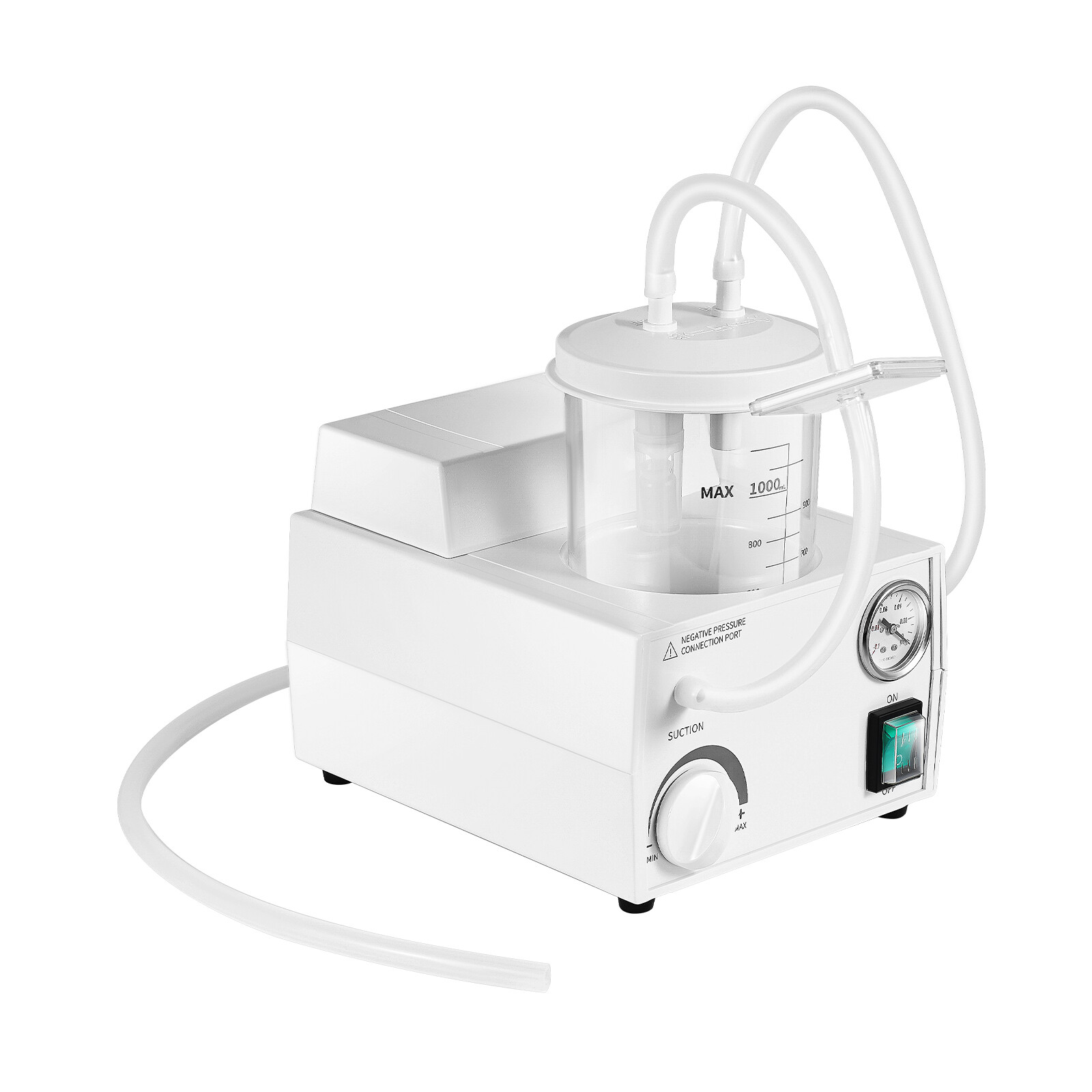 Vacuum Phlegm Quiet Suction Unit Portable Medical Emergency Aspirator Machine