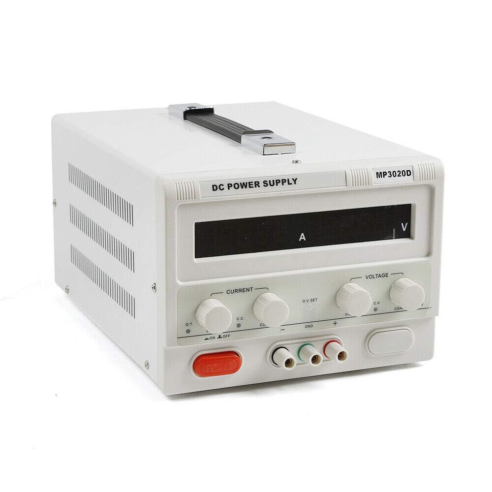 0-32V 0-20A VARIABLE LAB TEST EQUIPMENT DC POWER SUPPLY REGULATED HIGH PRECISION