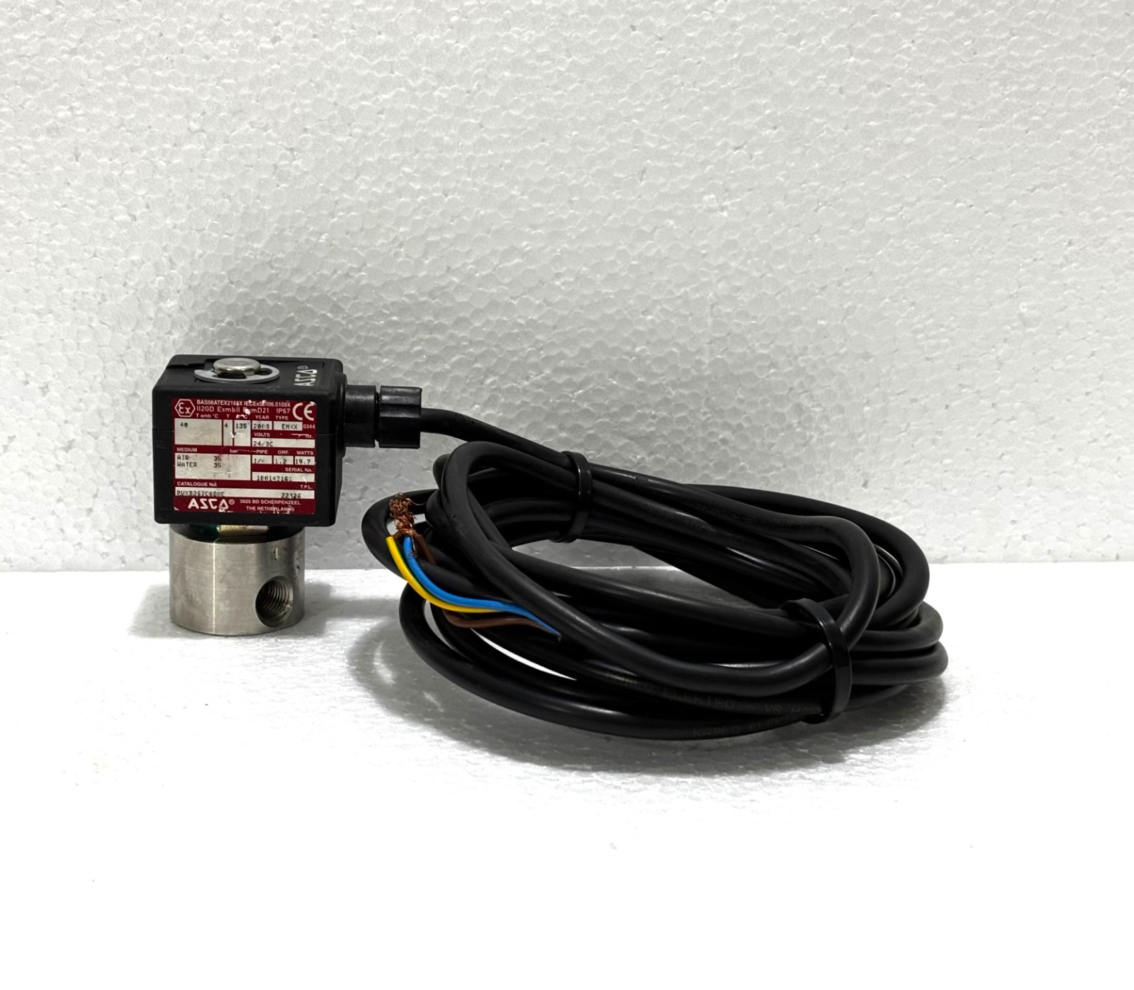 Asco BAS98ATEX2168X Solenoid Valve PVXB262C080E