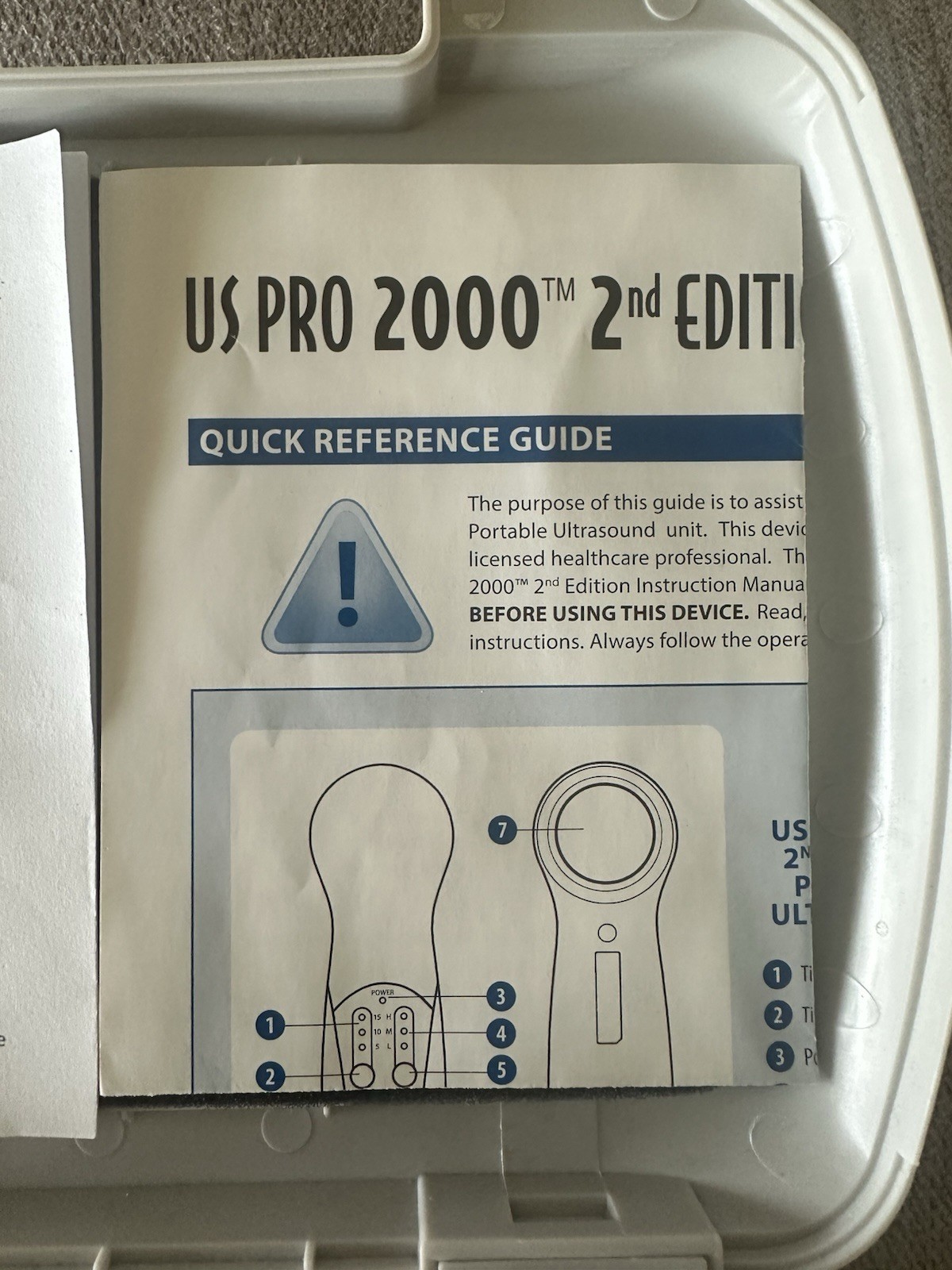 US Pro 2000 Professional Series Portable Device Ultrasound 2nd Edition