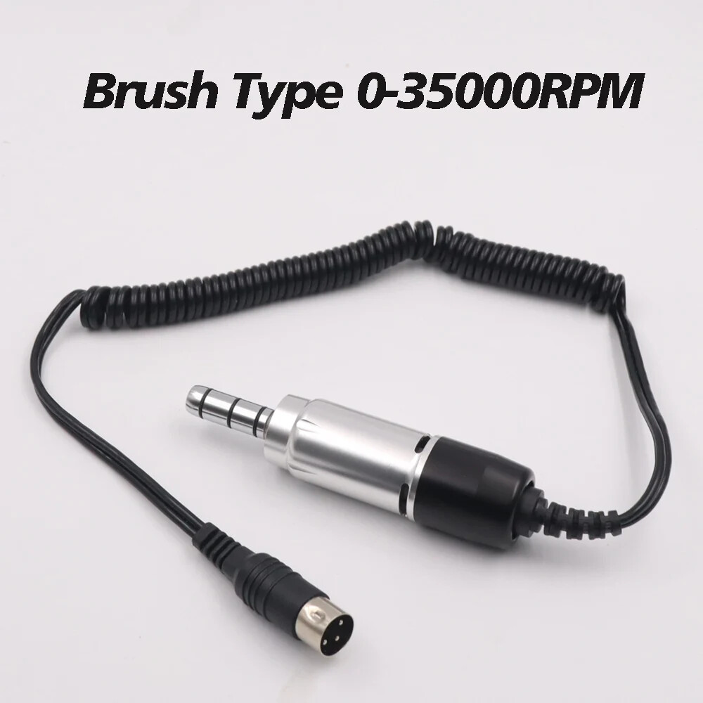 E-type Dental Electric Micro Motor Handpiece Micromotor Polishing 35000rpm Max