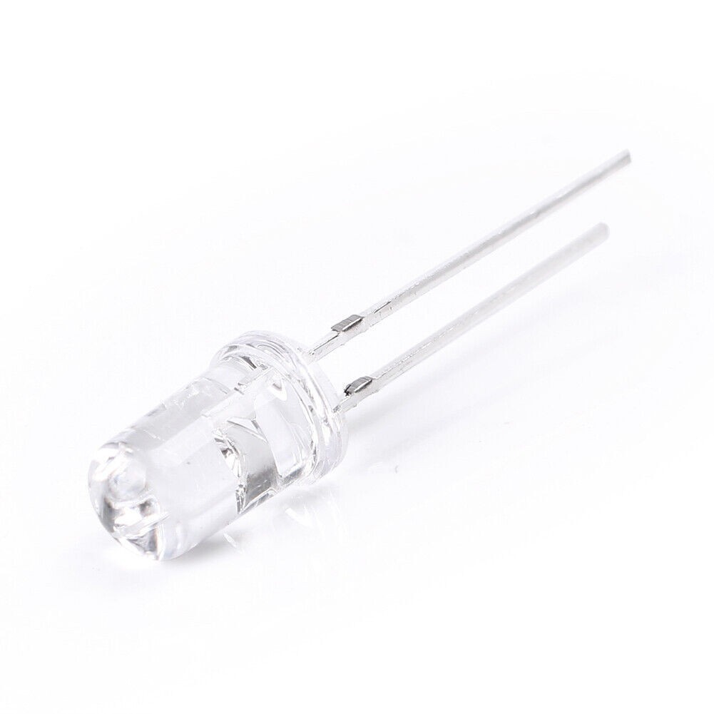 100/500/1000PCS 5mm LED Light Bulb Emitting Diode Small Night Lamp 20000 mcd