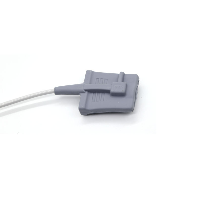 Adult Finger Soft-tip SpO2 Sensor Probe 1M 7pin Fit For pulse transducer