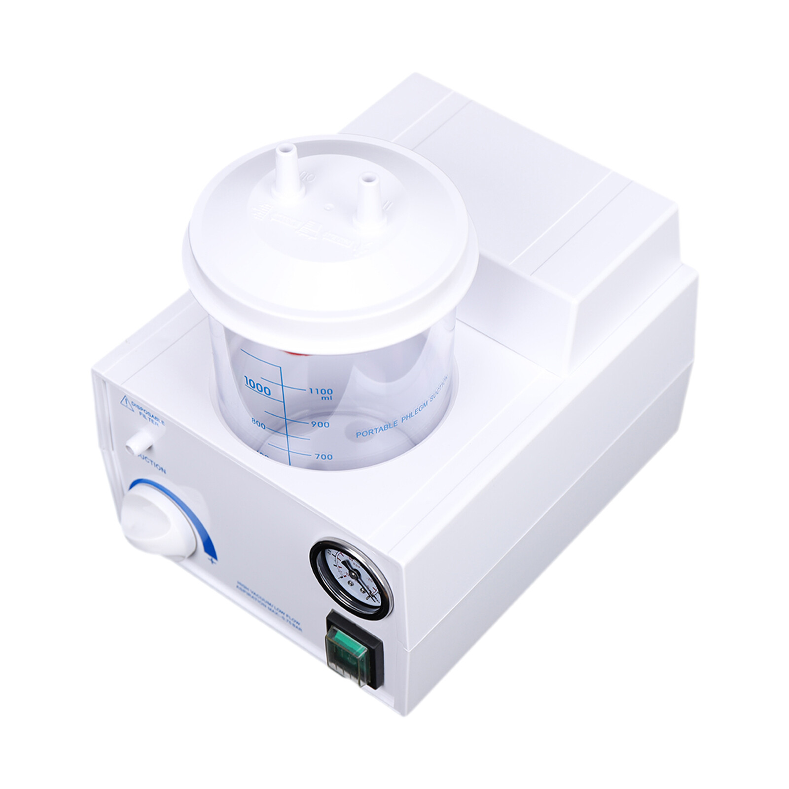 Portable Suction Machine Oil-Free Suction Help Device for Elderly Adult Child