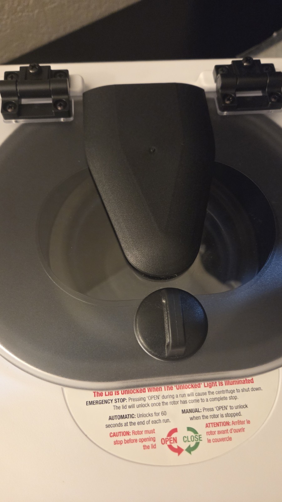 Drucker Quest Diagnostics Horizon Model 642E Centrifuge with 6 Tubes
