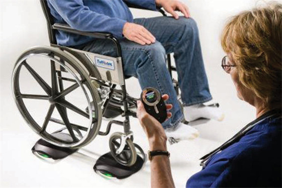 NEW INNOVISION DEVICES Digital Wireless Wheelchair Scale 1200 lb Cap. Rice Lake