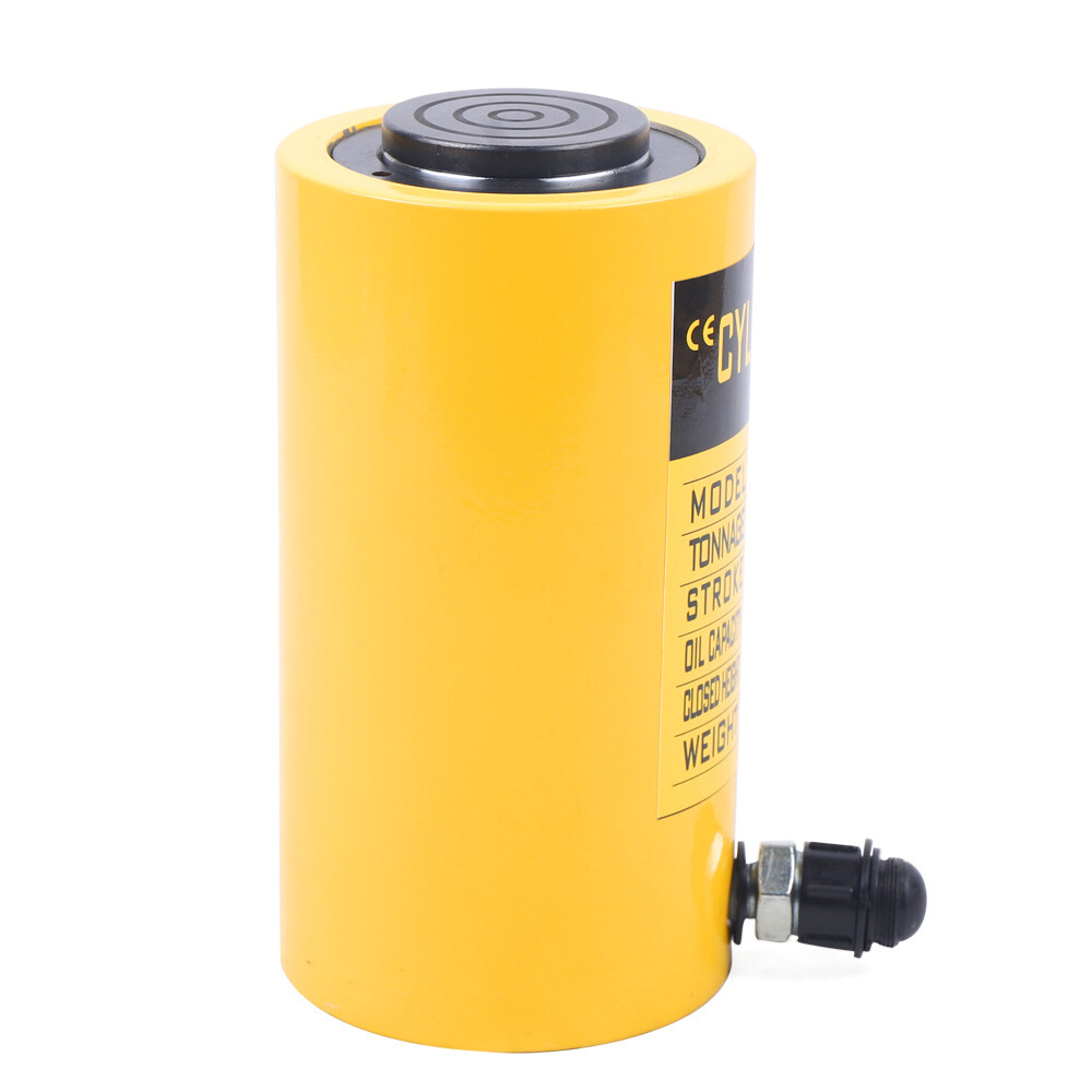 50 Ton Hydraulic Cylinder Jack Solid Ram 150mm/6 » Stroke Single Acting USA