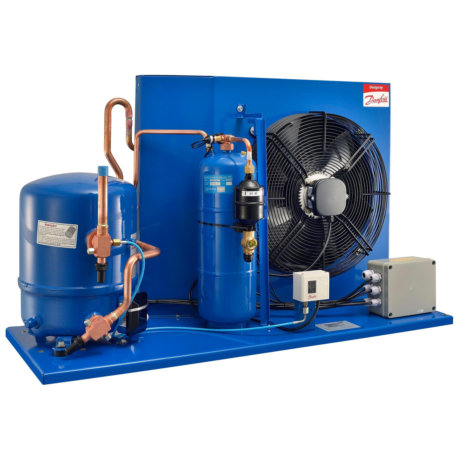Danfoss OP-HJZ036D39Q Condensing Unit Microchannel Coil 3HP MBP 230V/3Ph/60Hz R1