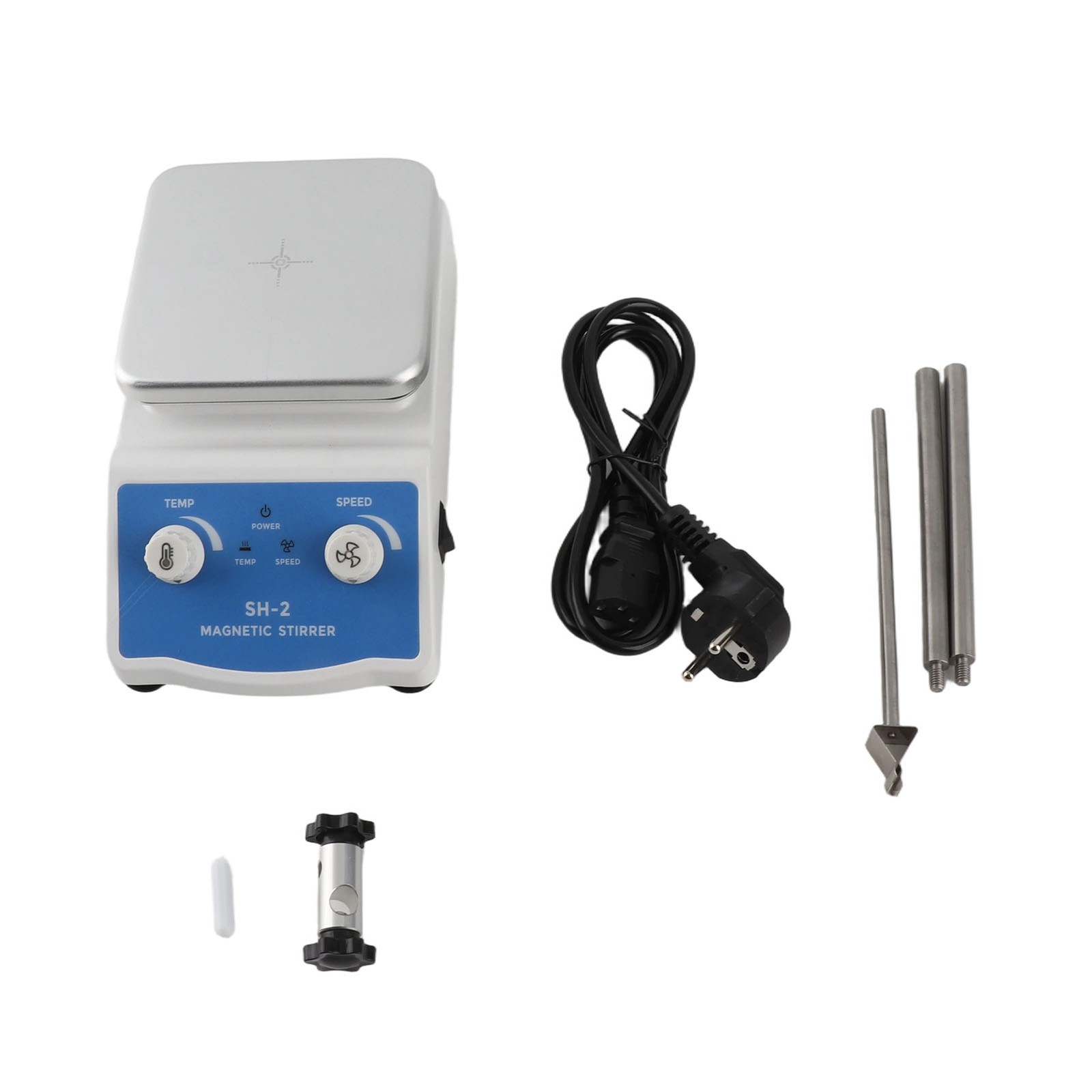 Magnetic Stirrer 2000ml 2600r/min Constant Temperature Heating Plate EU Plug