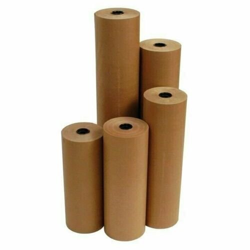 36″ 40 # 900′ Brown Kraft Paper Roll Shipping Wrapping Cushioning Void Fill