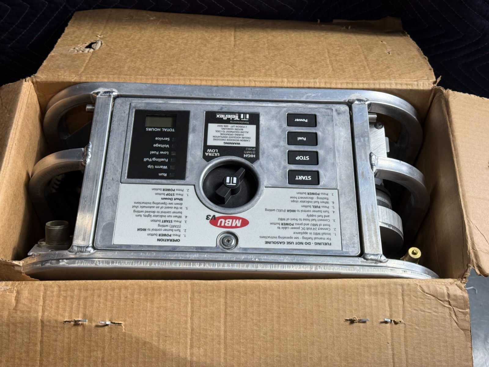 Military MBU Modern Burner Unit NIB V3 Teleflex 7310-01-507-9310